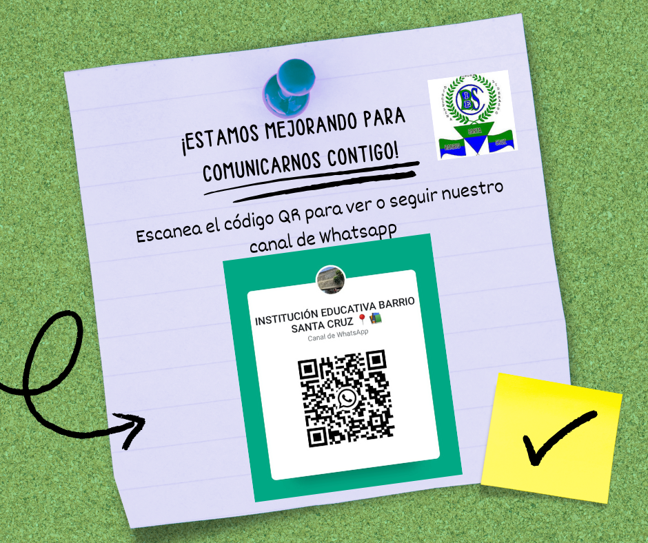 QR de canal de WhatsApp institucional